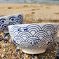Summer ocean | Ceramic ramen bowl