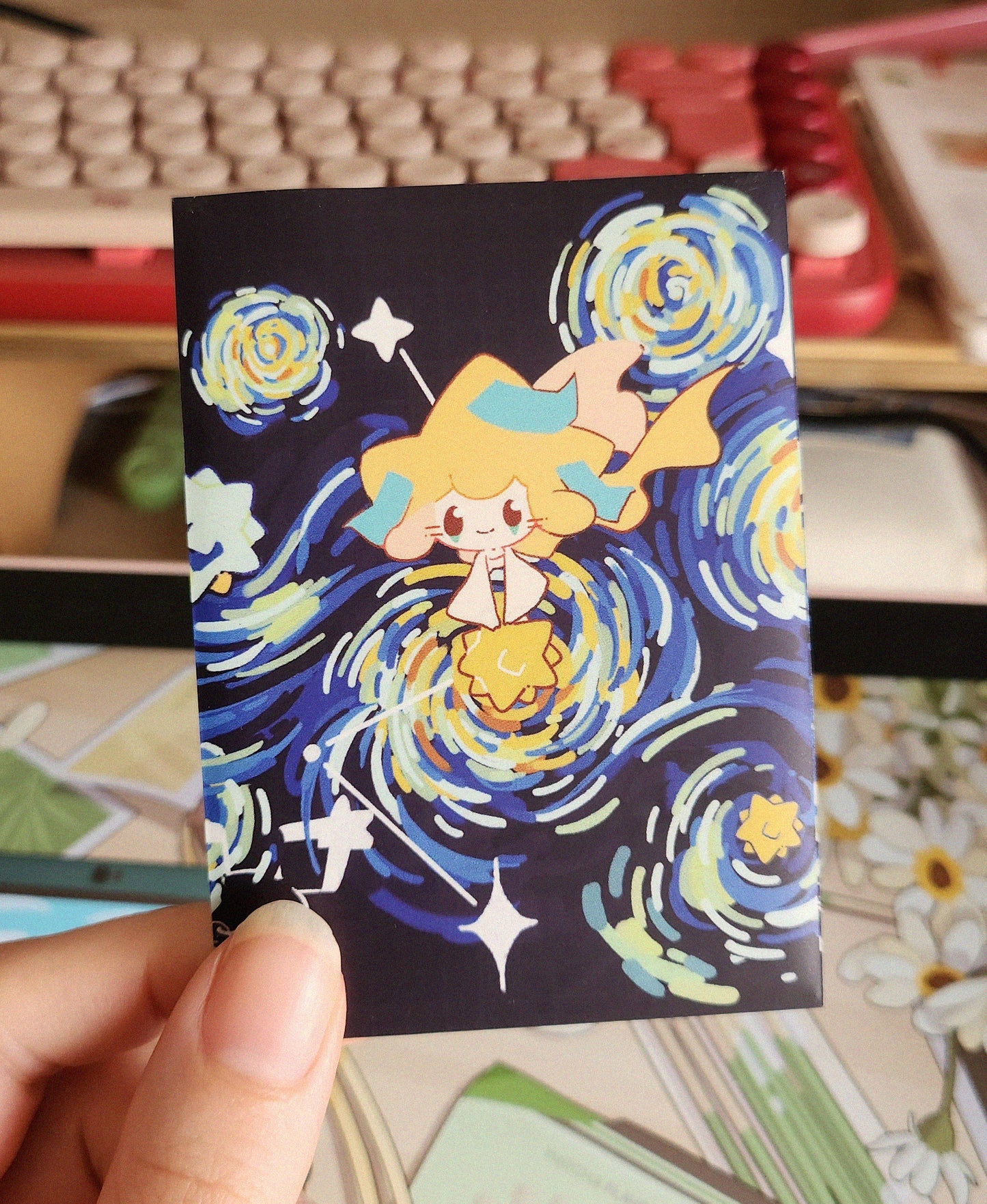 Jirachi Starry Night | TCG card sleeves
