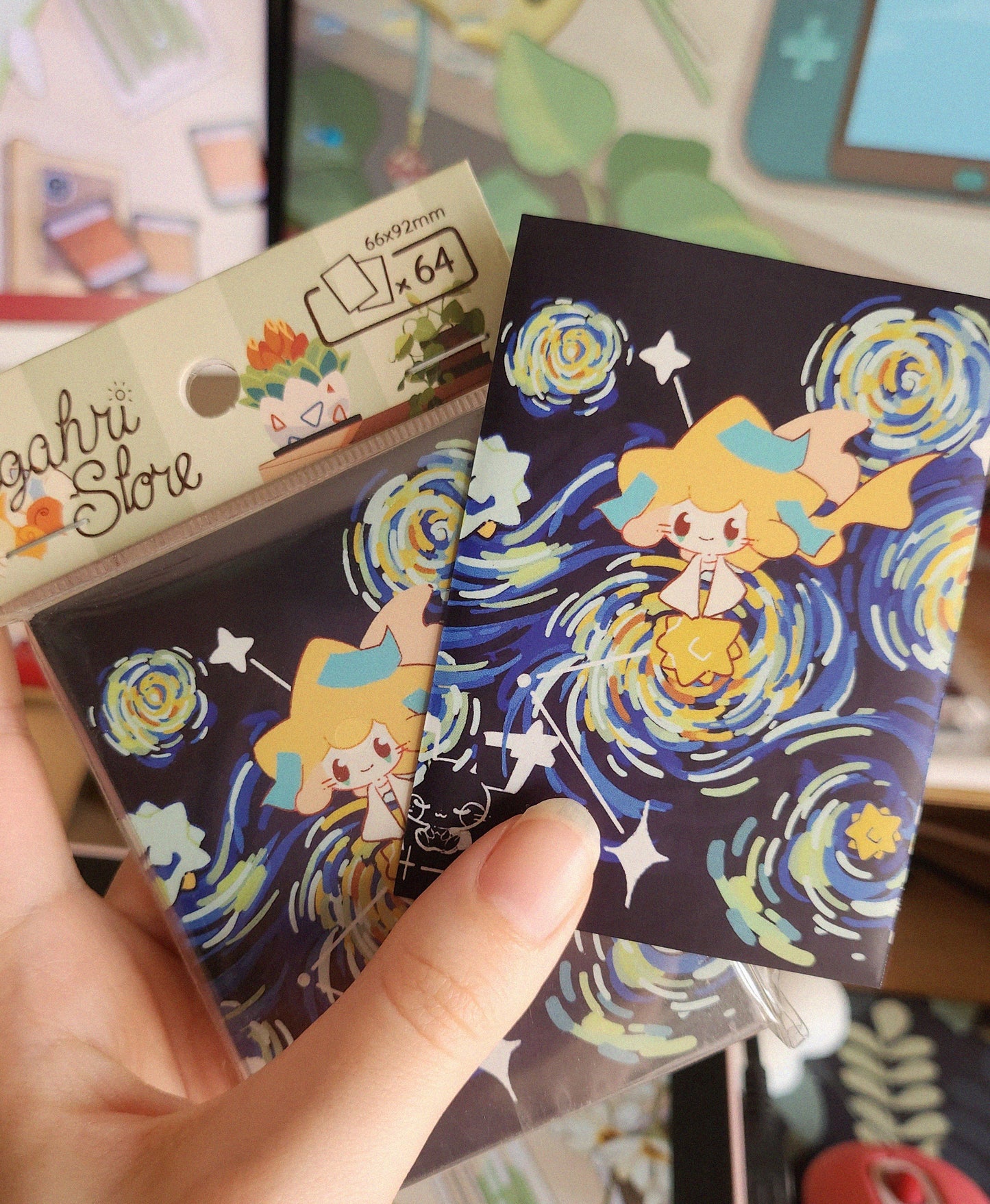 Jirachi Starry Night | TCG card sleeves