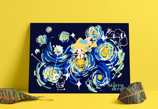 Starry Dream Jirachi | Print