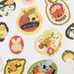 Poke fruit stickers | Sticker sheet