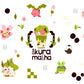 Preorder!! Sakura Matcha glass Can cup