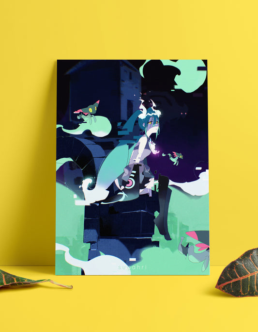 Underworld Ghost type Miku | Print