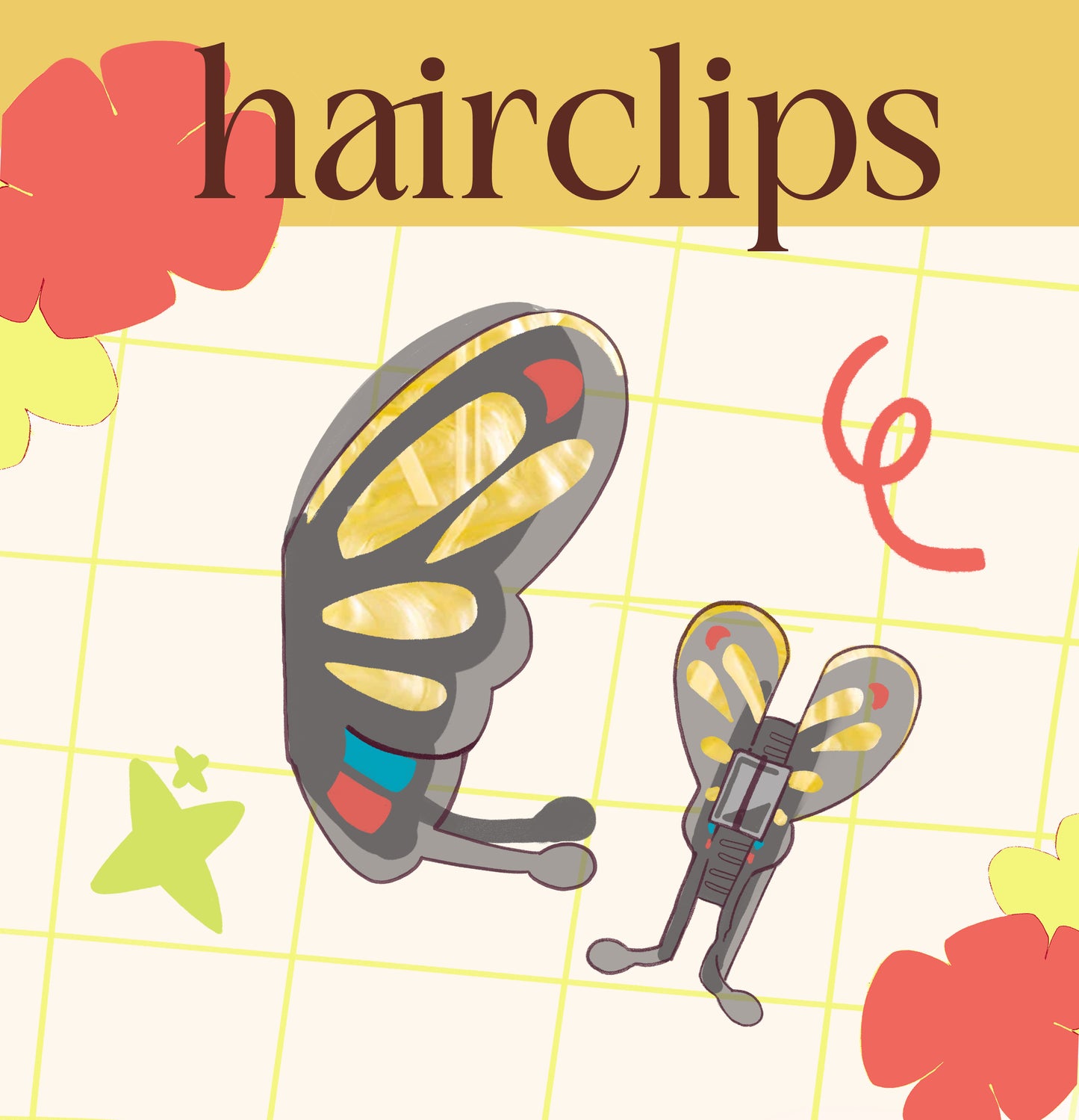 Preorder!! Hairclips