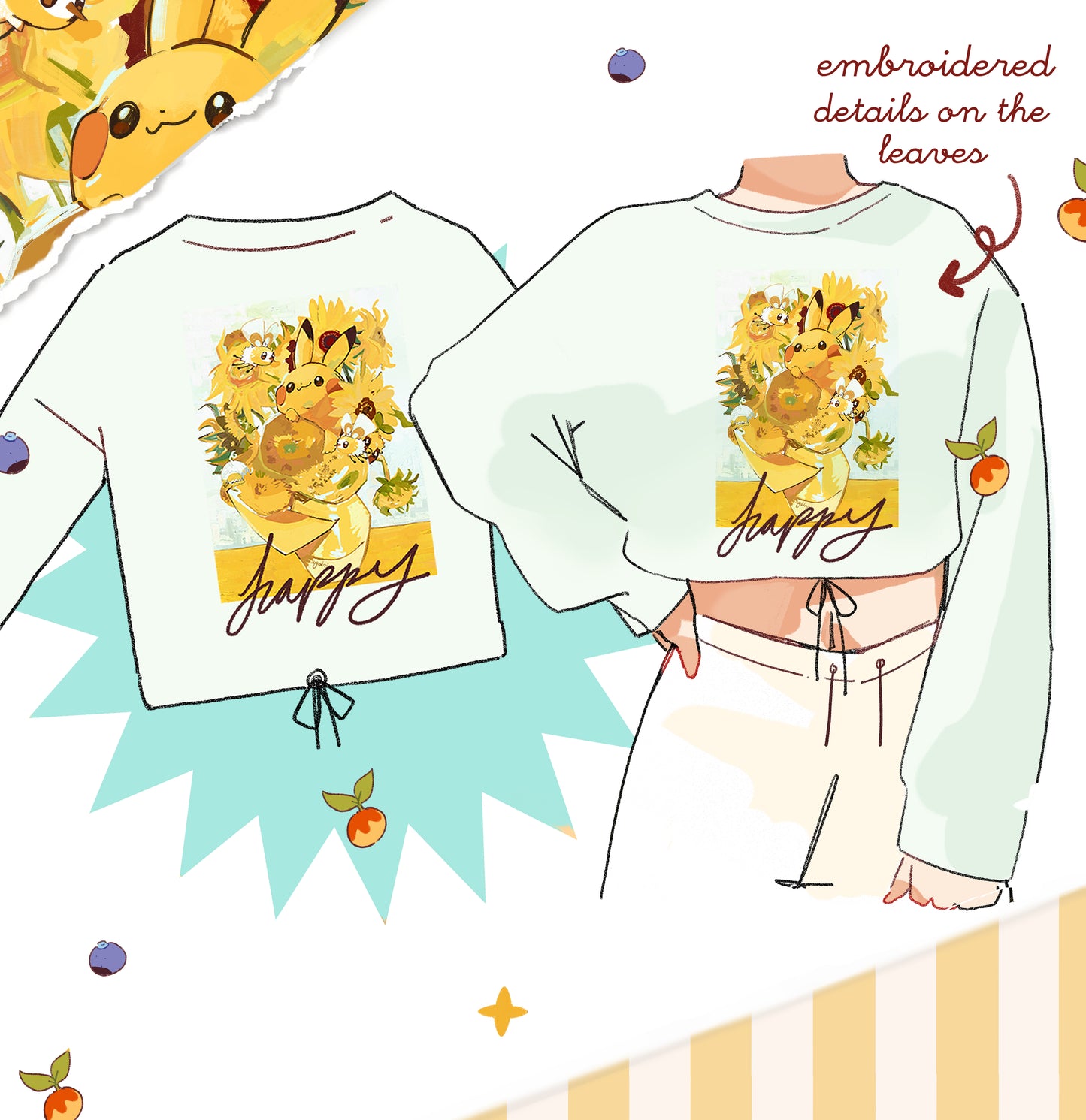 Preorder!! Van Gogh's Sunflower Sweatshirt
