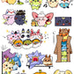 Chii-Poke | Sticker sheets