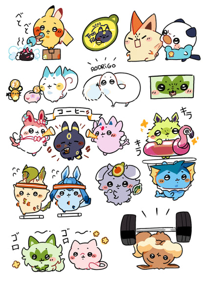 Chii-Poke 2 | Sticker sheets