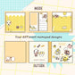 Dogs will be Dogs | Memopad set