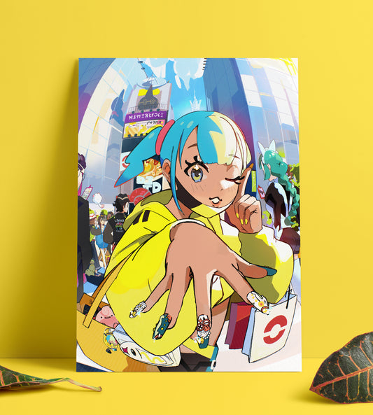 Eelektross nails for Canari | Print