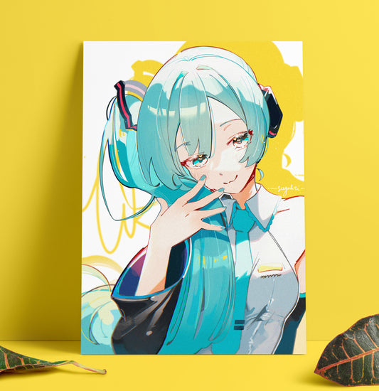 Sidetail Miku | Print