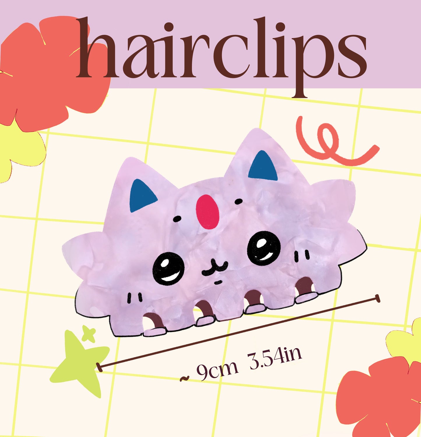 Poke sillies | Hairclips