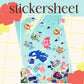 Ocean | Sticker sheet