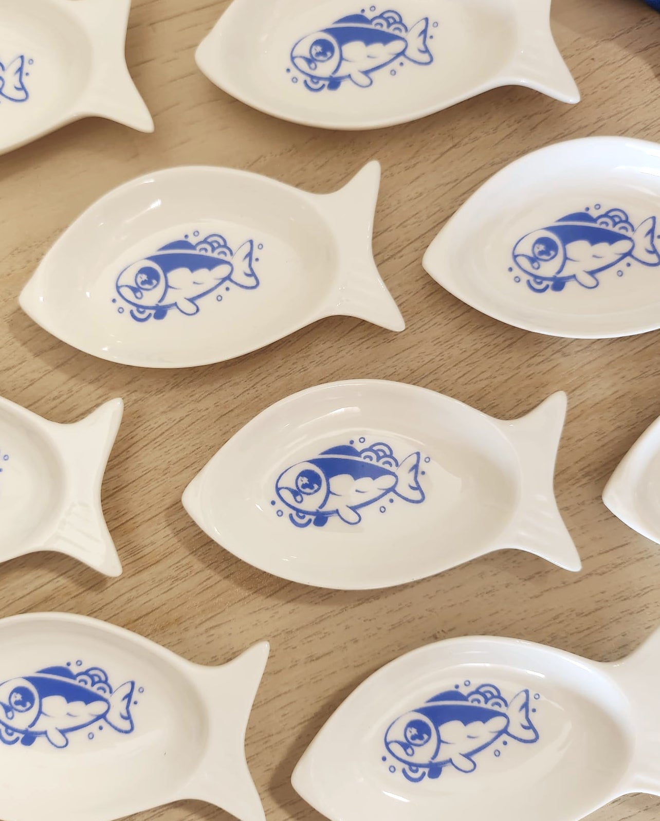 Preorder! Small Fish Plate | Summer ocean