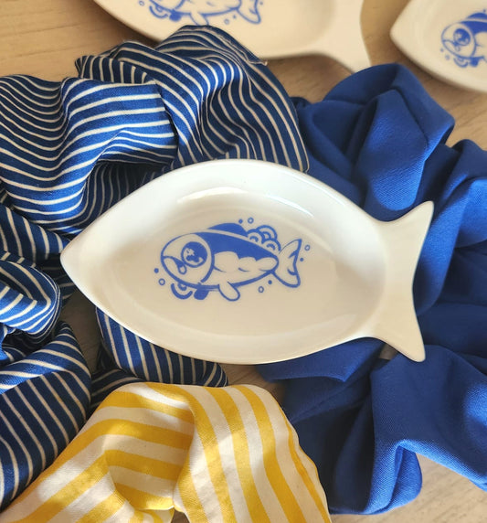 Preorder! Small Fish Plate | Summer ocean