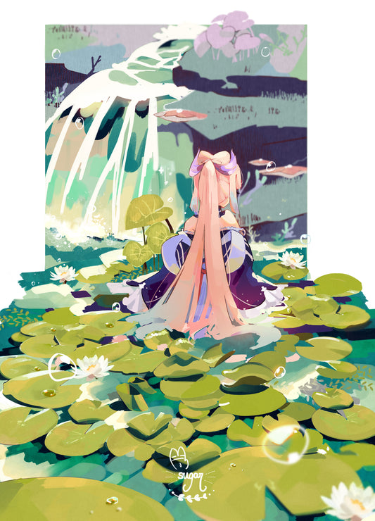 Water Lily Kokomi | Print