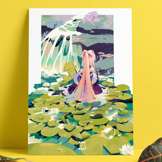 Water Lily Kokomi | Print