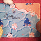 Small Deskmat | Poke pattern and Shell sailors