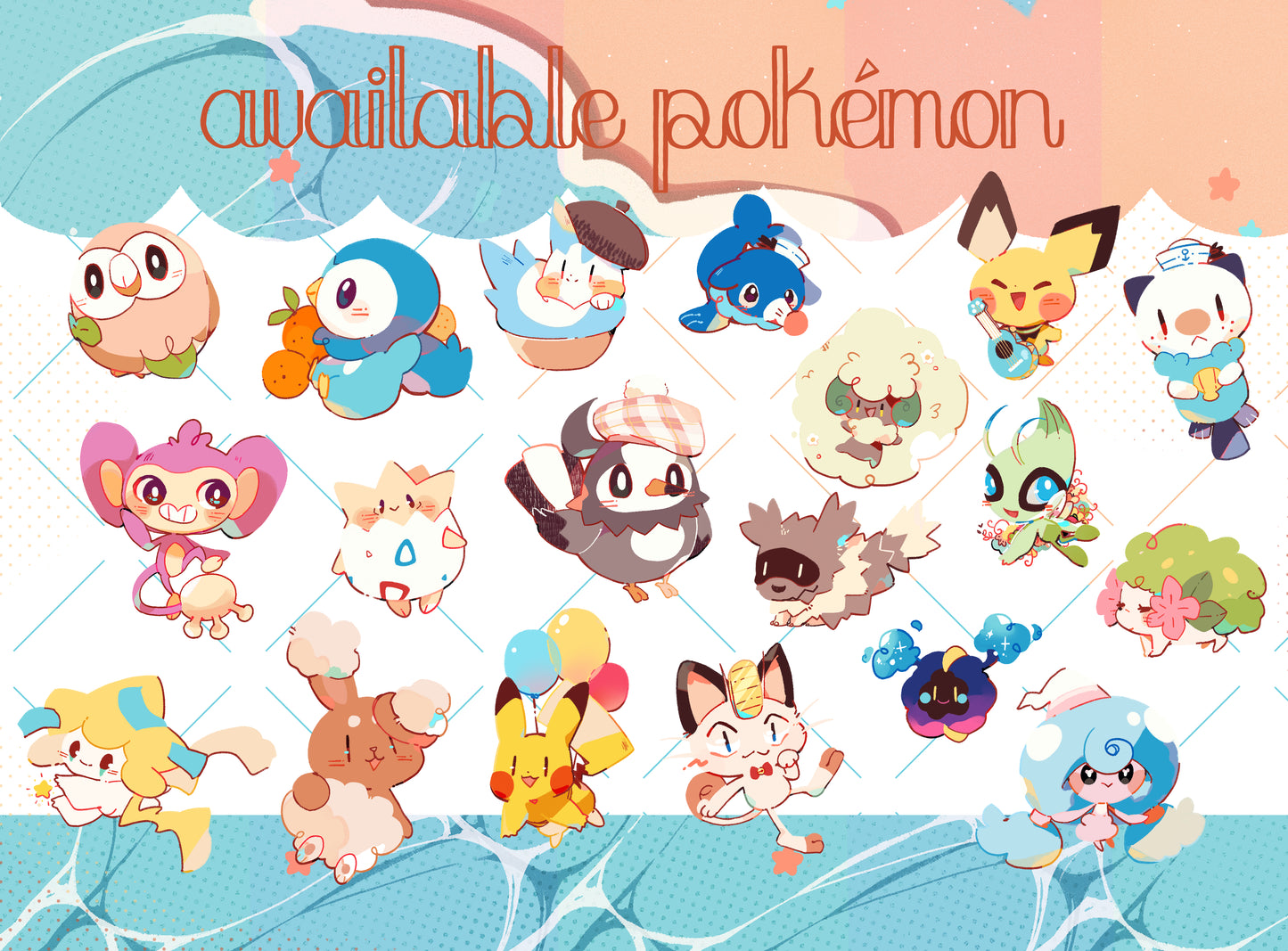 Small Poke friends | Keychains