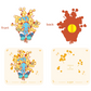 Mimosa and Lavender Enamel Pin Collection