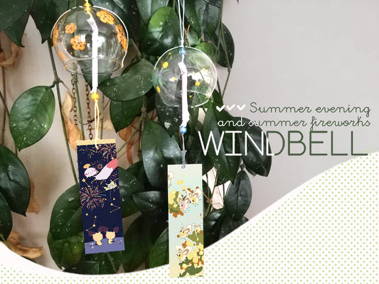 Summer Windbell | Strawberry, evening and night